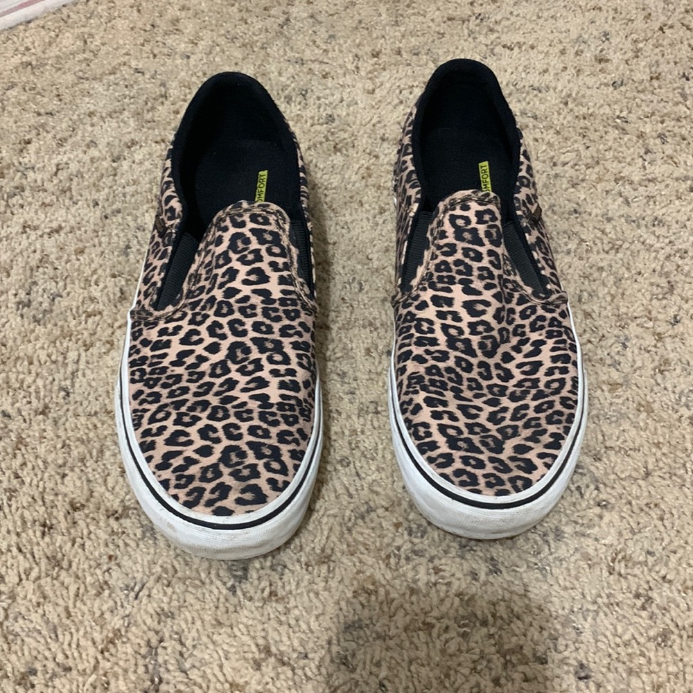 Cheetah print Vans